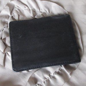 new men's leather folding wallet
